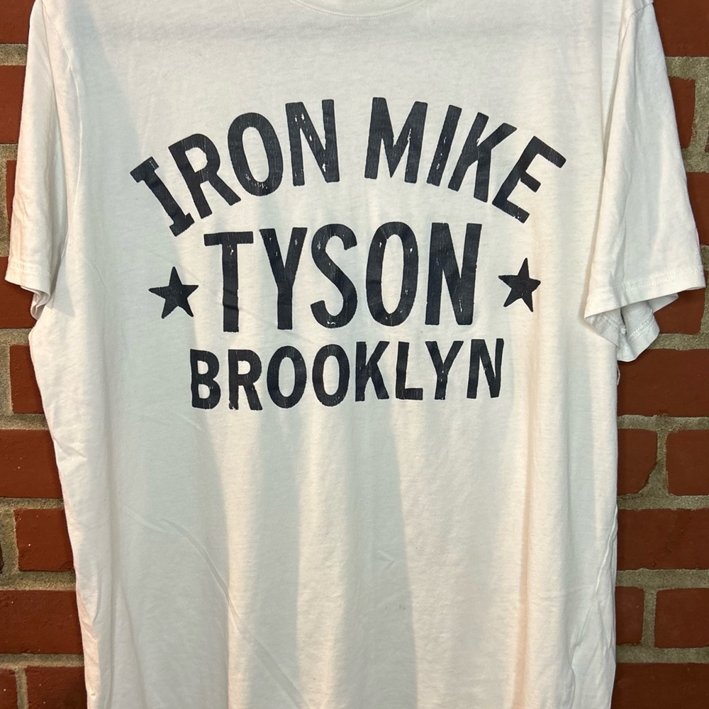 Under Armour ‘Roots of Fight’ Iron Mike Tyson Brooklyn White Men's Shirt
